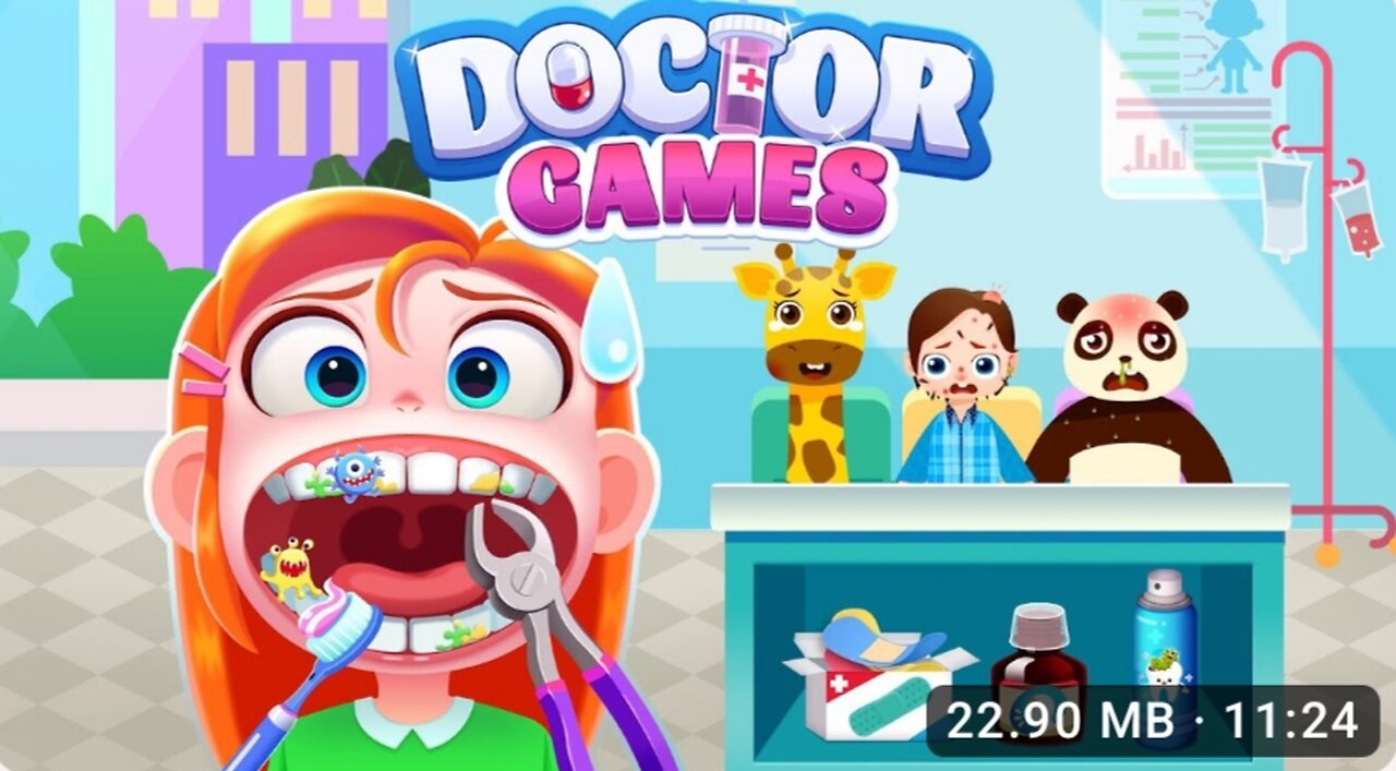 Doctor Games for kids🏥 - Hospital, Dentist Games ｜ Kids Learning ｜ Kids Games ｜