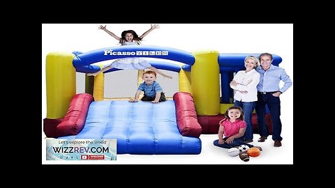 Upgrade Version PicassoTiles KC102 12x10 Foot Inflatable Bouncer Jumping Bouncing House Review