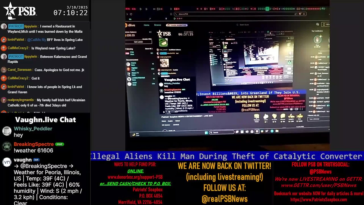 2025-03-10 07:05 EDT - Wake Up: with Poe