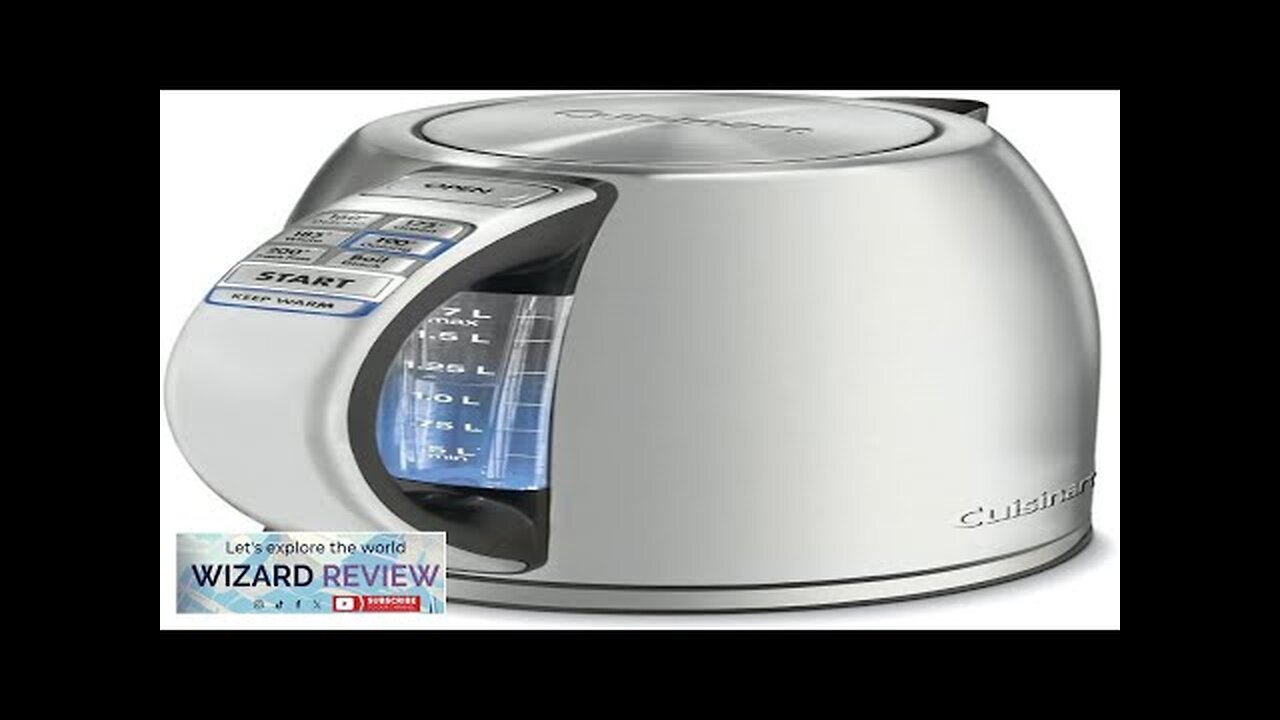 Cuisinart 1.7-Liter Stainless Steel Cordless Electric Kettle with 6 Preset Temperatures Review