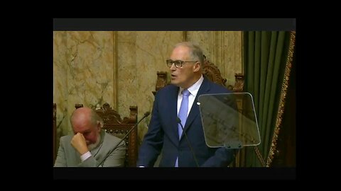 GOP walked out when Inslee said WA wouldn't "bend the knee" to a "would-be authoritarian' (Trump)