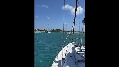 5 days sailing across Caribbean Sea