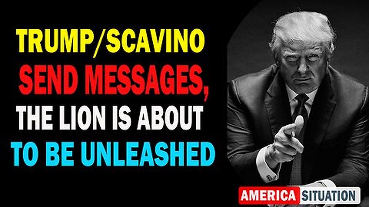 X22 Report Huge Intel- Trump-Scavino Send Messages, The Lion Is About To Be Unleashed