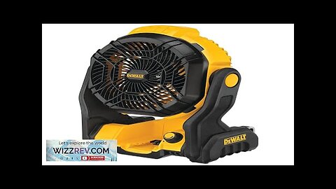 DEWALT 20V MAX Jobsite Fan Cordless Portable Bare Tool Only (DCE512B) Review