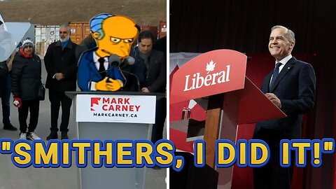 Congratulations Mr. Burns aka Mark Carney on your Coronation.