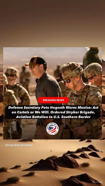Hegseth Warns Mexico & Sends Battalion