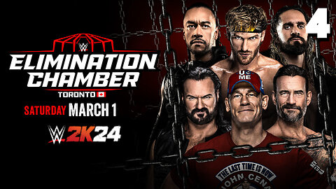 WWE 2K24 Elimination Chamber 2025 - John Cena is going to WRESTLEMANIA!