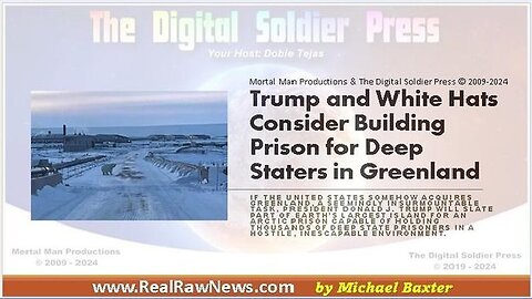 Trump & White Hats Consider Building Prison for Deep Staters in Greenland