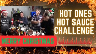 Christmas Eve Hot Ones 10 Hot Sauce Challenge