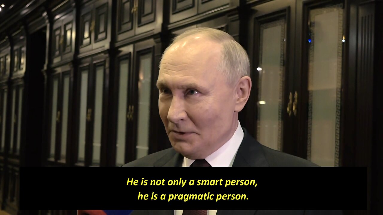 Putin: If Trump hadn't been robbed of his victory in 2020, there wouldn't be crisis in Ukraine