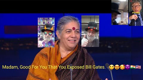 Woman From India Exposes Bill Gates. 🙂😍🥰🇮🇳🇺🇸