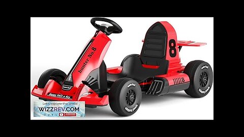 XJD Electric Go Kart 12V Battery Powered Pedal Go Karts for 3+ Review