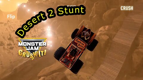 Monster Jam Crush It!: Hill Climb: Desert Two Stunt