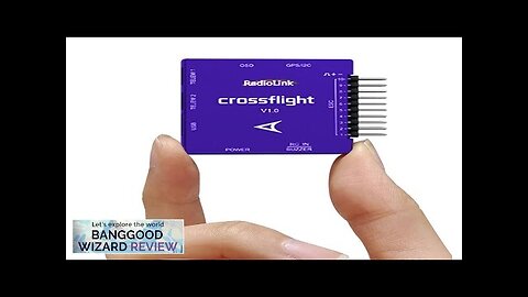 Radiolink Crossflight Flight Controller 2-12S 10 PWM FC wih OSD Module Review