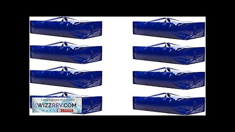 VENO 8 Pack Moving Bags and Large Christmas Decoration Storage Bins Review