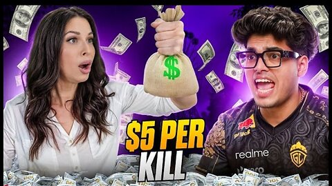 Paying @JONATHANGAMINGYT $5 dollars a kill😮