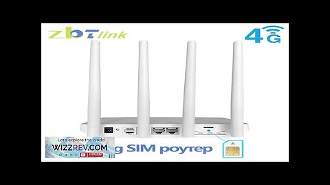 Zbtlink 4G WiFi Router WI FI SIM Card EC200AEUHA Modem 2.4Ghz 4GHz Review