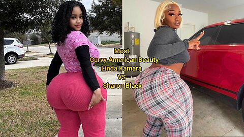 Most Curvy America Beauty Linda Kamara VS Sharon Black