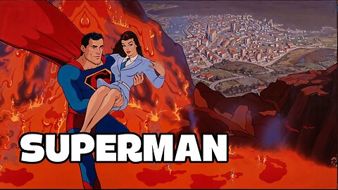 Superman (4K ) | Episode 8: Volcano | Fleischer Superman Cartoons