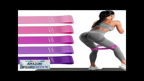 Resistance Loop Exercise Bands Resistance Bands Exercise Bands for Home Fitness Review