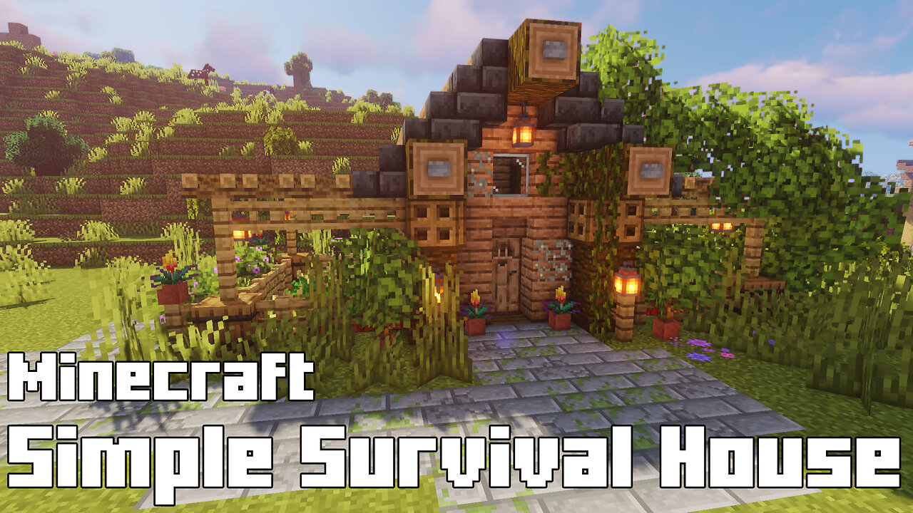 Minecraft Simple Survival House - Essential Build for Beginners