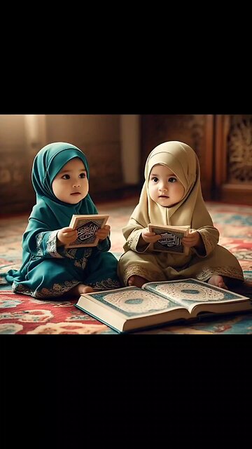 Islamic babies .🎈🫀 . #Babies #Cute #Kids #Viddos