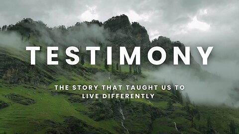 Testimony 1 - Video 1 of 7