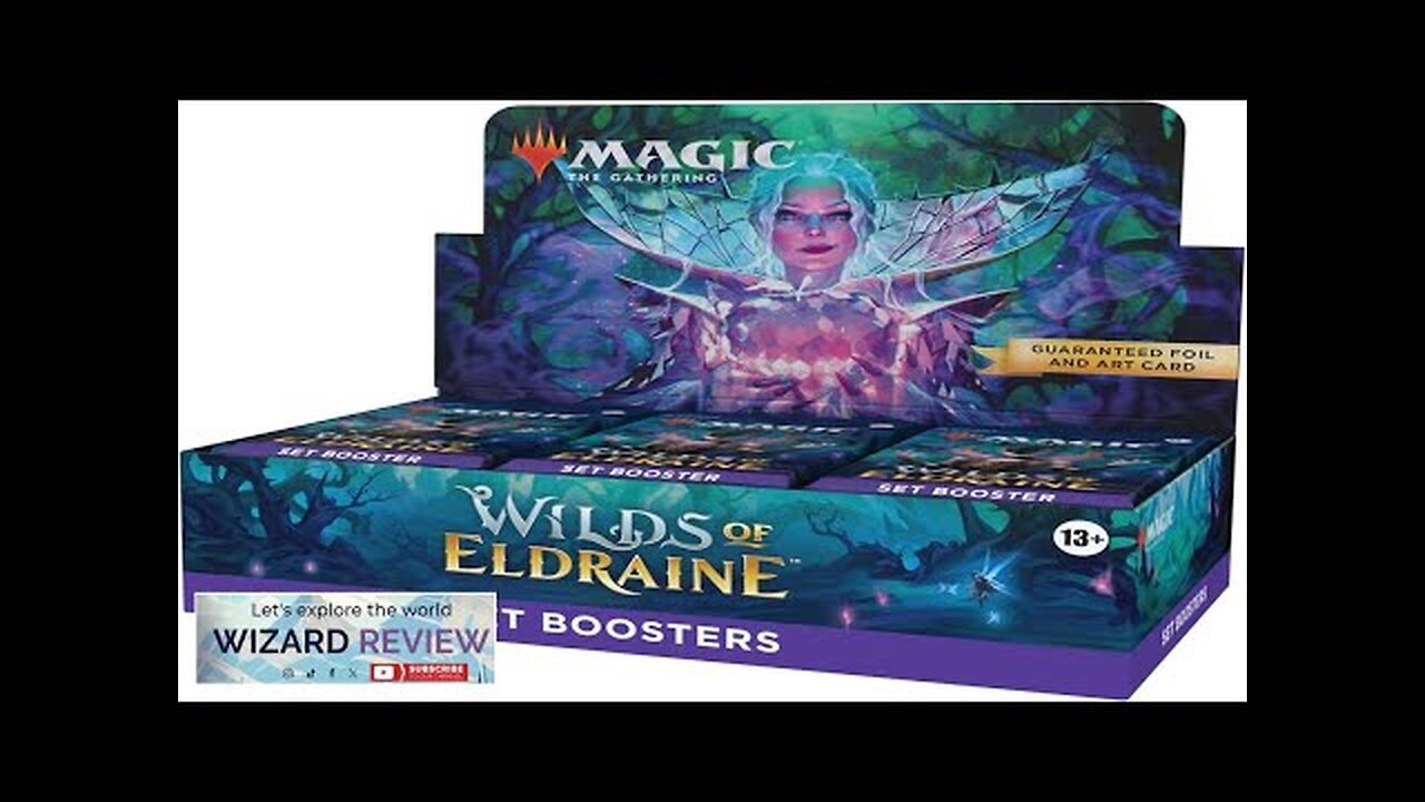 Magic: The Gathering Wilds of Eldraine Set Booster Box 30 Packs Review