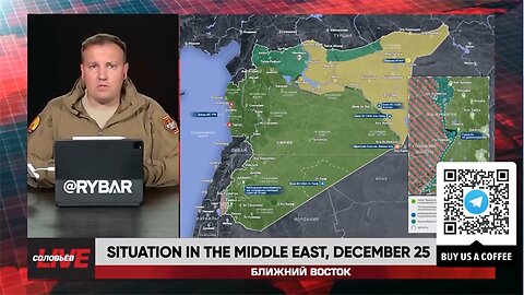 ►🚨▶⚡️🇮🇱⚔️🇵🇸❗️⚡️ Rybar Review of the Middle East on Dec.25 2024