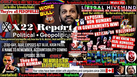 Ep 3578b - Zero-Day, DOGE Exposes Act Blue, Kash Patel A Name To Remember, Accountability Coming