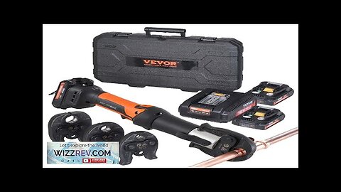 VEVOR Pro Press Tool Pipe Crimping Kit Press Tool Battery Kit 1/2" Review