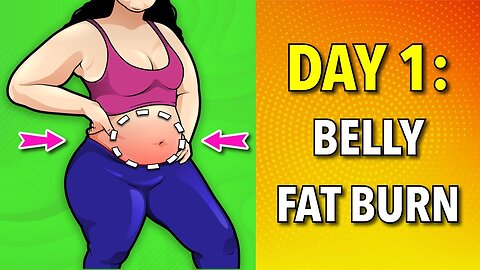 Day 1: Belly Fat Burn // 5 Day Weight Loss Challenge