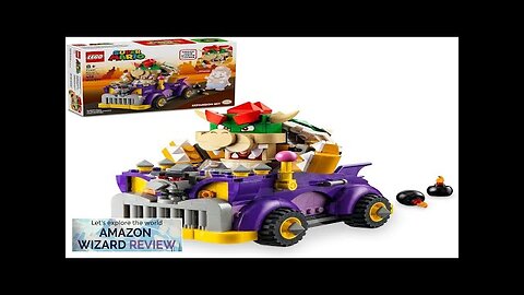 LEGO Super Mario Bowser’s Muscle Car Expansion Set Collectible Bowser Toy Review