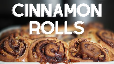 Classic, COZY, soft and GOOEY * Homemade Cinnamon Rolls Recipe