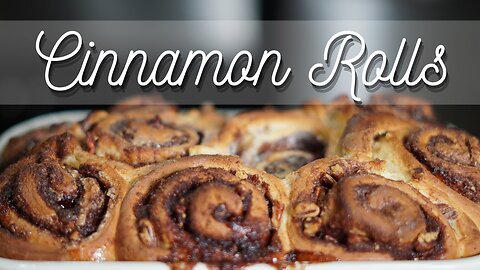 Classic, COZY, soft and GOOEY * Homemade Cinnamon Rolls Recipe