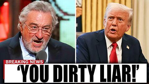 Robert De Niro DESTROYS Trump On Live TV - His Furious Reaction Goes INSANELY Viral