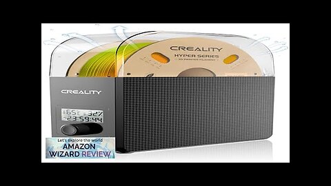 Creality Official Filament Dryer Box with Fan for 3D Printer Filament Upgraded Review