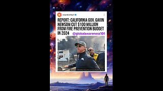 CA Gov cut $101 million from seven "wildfire and forest resilience" programs.