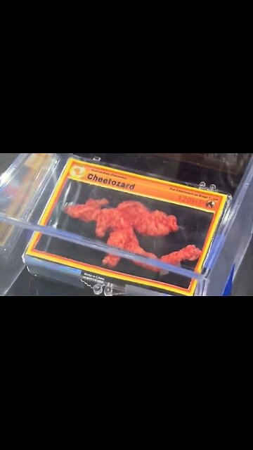 A Cheeto In The Shape Of The Pokemon Charizard Sells For $87,840 At Auction