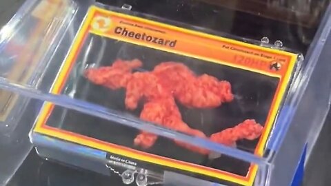 A Cheeto In The Shape Of The Pokemon Charizard Sells For $87,840 At Auction