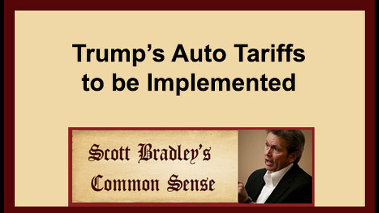 Trump's Auto Tariffs to be Implemented