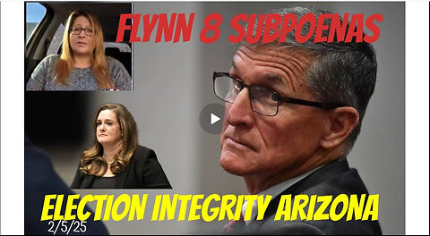 MIKE GILL - FLYNN 8 SUBPOENAS - ELECTION INTEGRITY ARIZONA