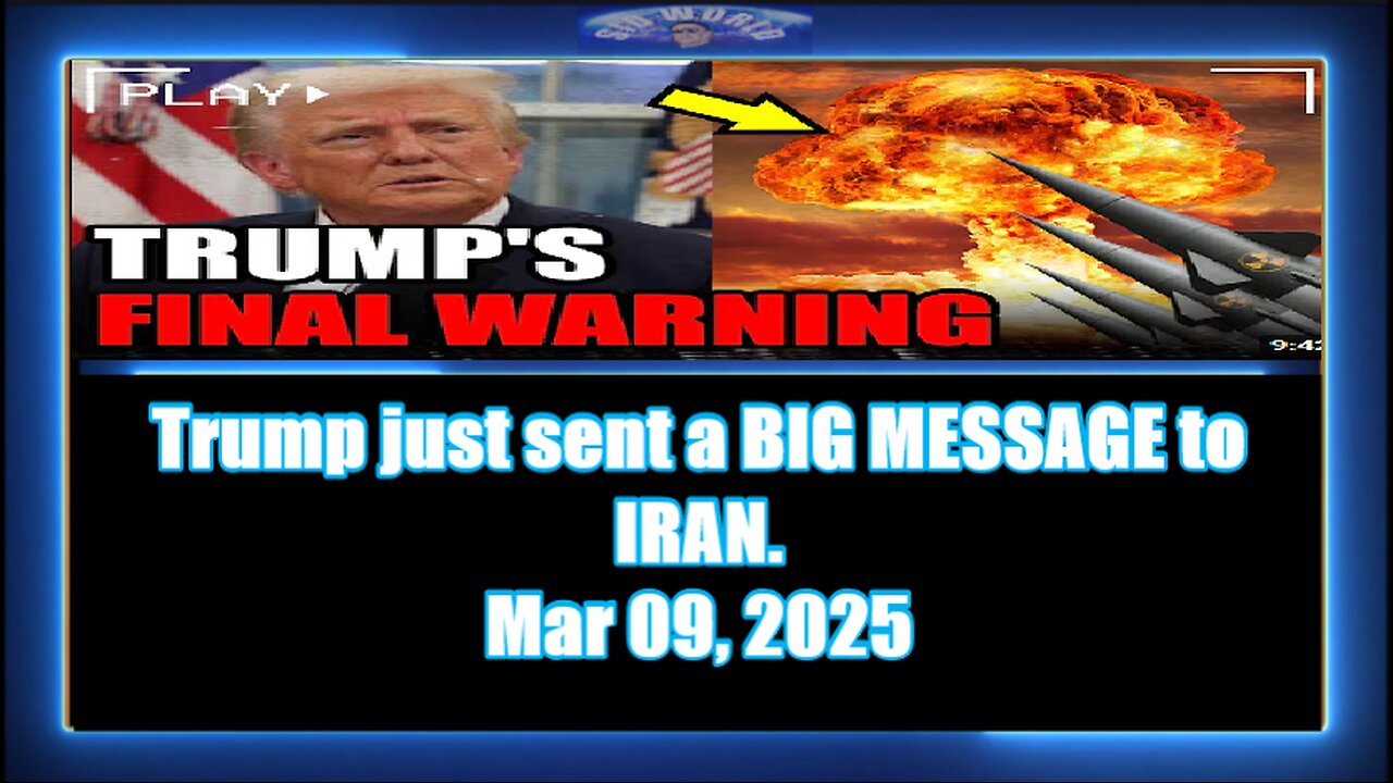 Trump just sent a BIG MESSAGE to IRAN