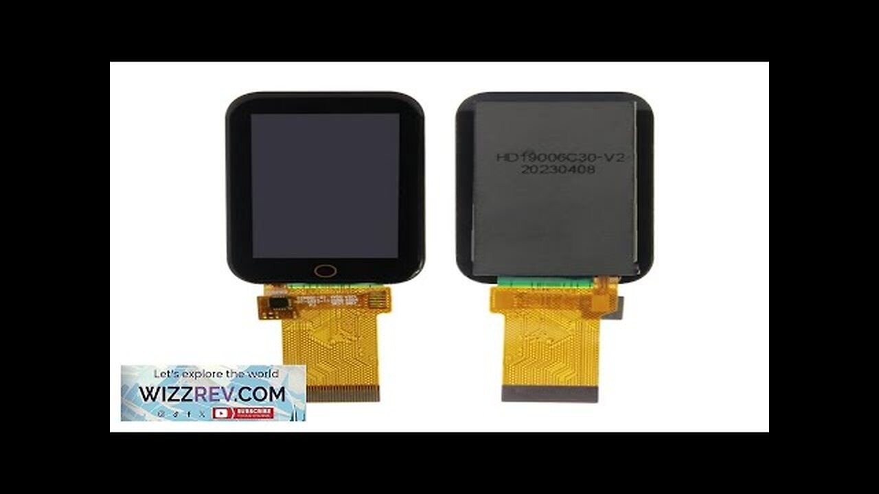 LILYGO® T-Display-S3 Touch Panel 1.9-inch LCD Display Screen Module Screen Review