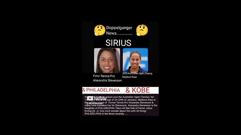 DOPPELGANGER / SIRIUS / KOBE. Expand Screen. Pause to read. Or See Description.