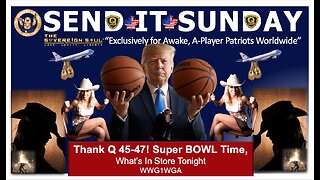 ⚡️SEND IT SUNDAY⚡️[DS] Wipe Out, Trump at Super Bowl, Elon with the DOGE Ads - EPIC Week Ahead!