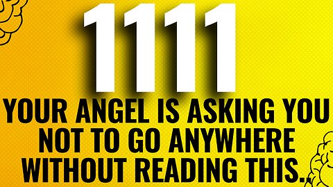 🕊️ 1111 - Your Angel Is Asking Don't Leave Without Reading This Message! Open It Now!