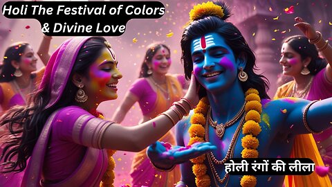 Holi the festival of colors and divene love | The Spiritual Legacy of Holi-होली की आध्यात्मिक परंपरा