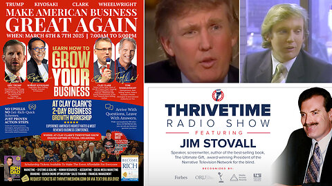 Donald J. Trump Archived 1980 & 1994 Interviews | Trump At Age of 34 & 48 On Work Ethic, Friendships, Marriage, Raising Kids, God, Becoming President, "Putting Your Wife to Work Is a Really Bad Idea" + Jim Stovall Interview