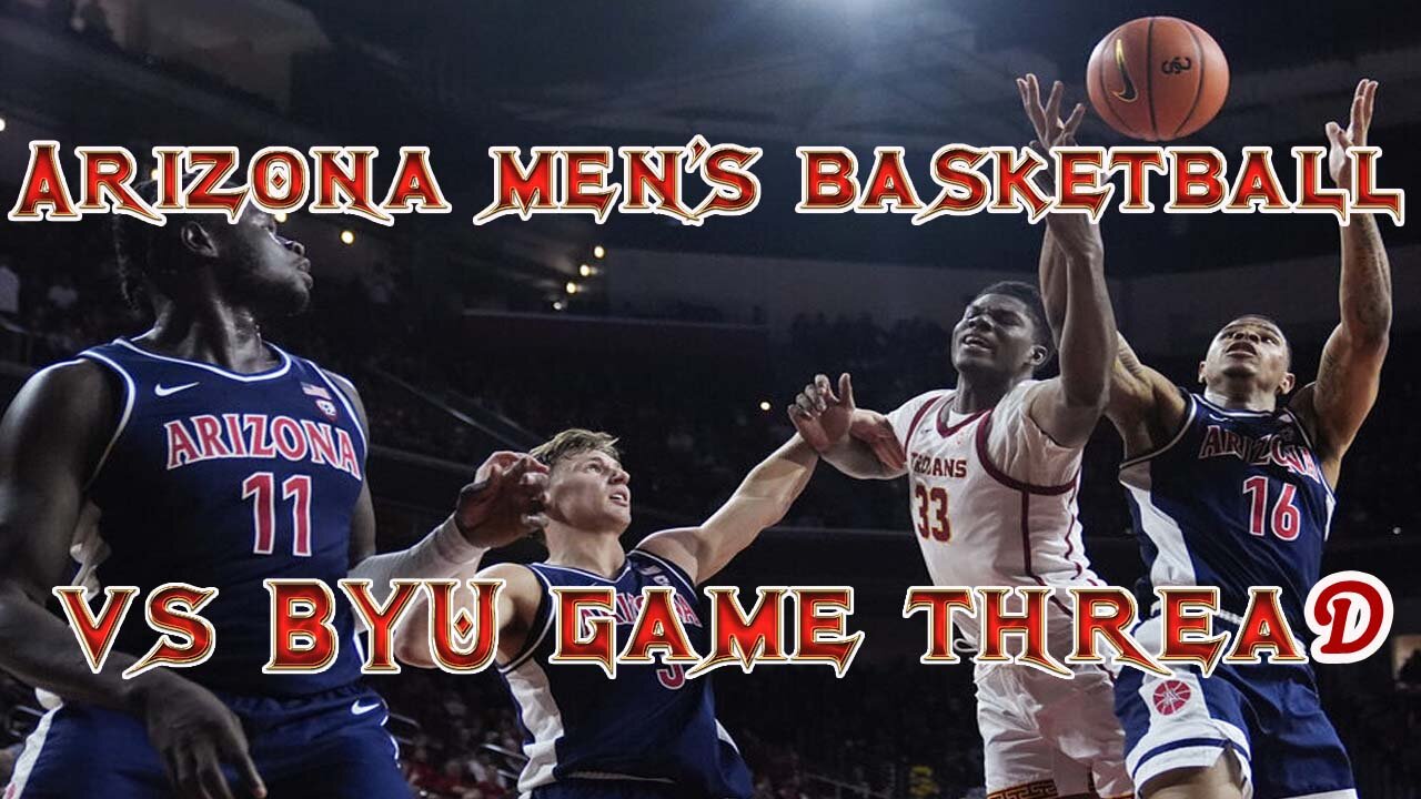 Arizona Takes on BYU in HEATED Men's Basketball Game #byu #basketball #arizona #rimpactx